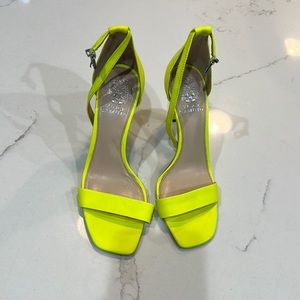 Vince Camuto neon heels 7